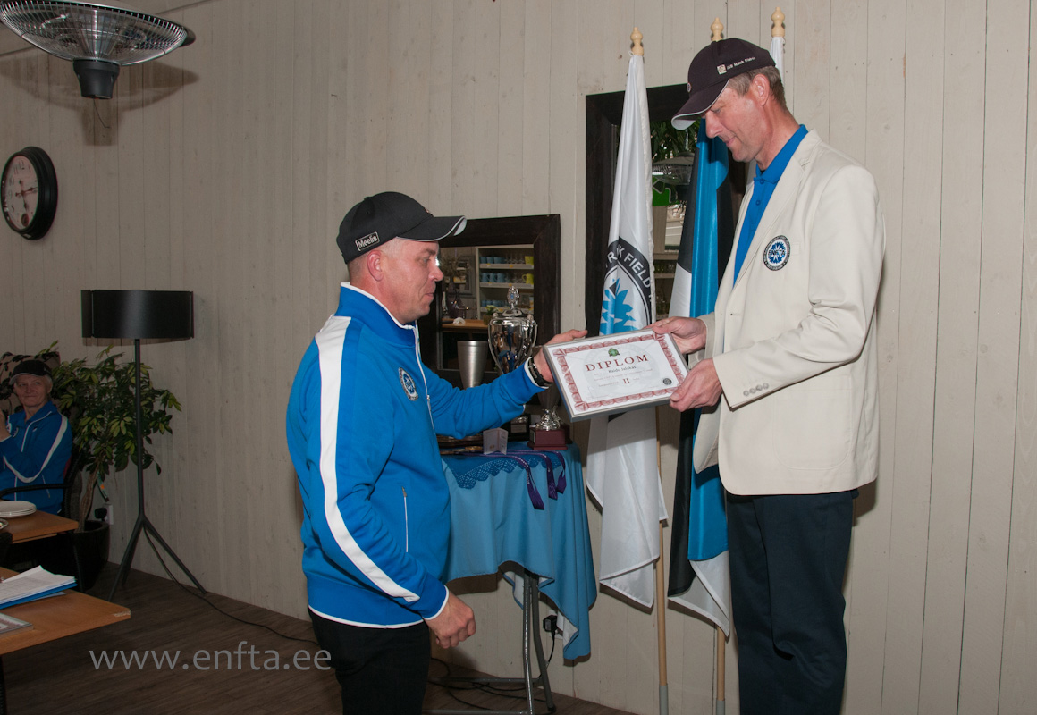 Kaidu Jalakas in category PCP II place, 37 points out of 50 (7th championship)